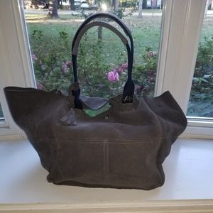 Chloe + Isabel oversized suede handbag